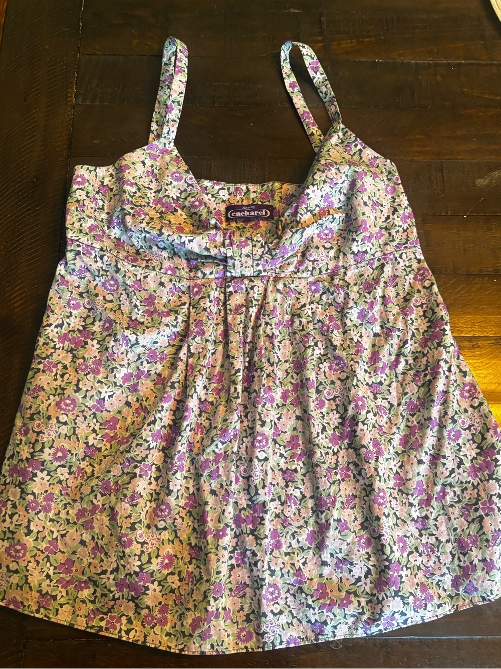 Vintage 1990s Liberty Cacharel Floral Camisole Perfect Condition Small